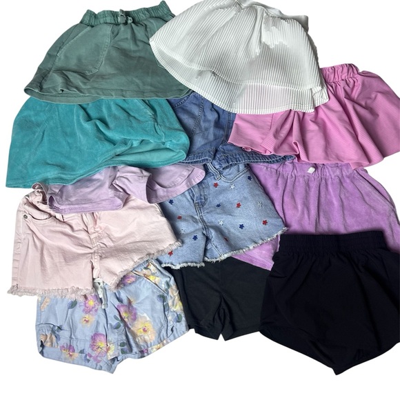 Cat & Jack Other - Cat & Jack Kids Shorts - Green, White, Blue, Pink, Purple, Black